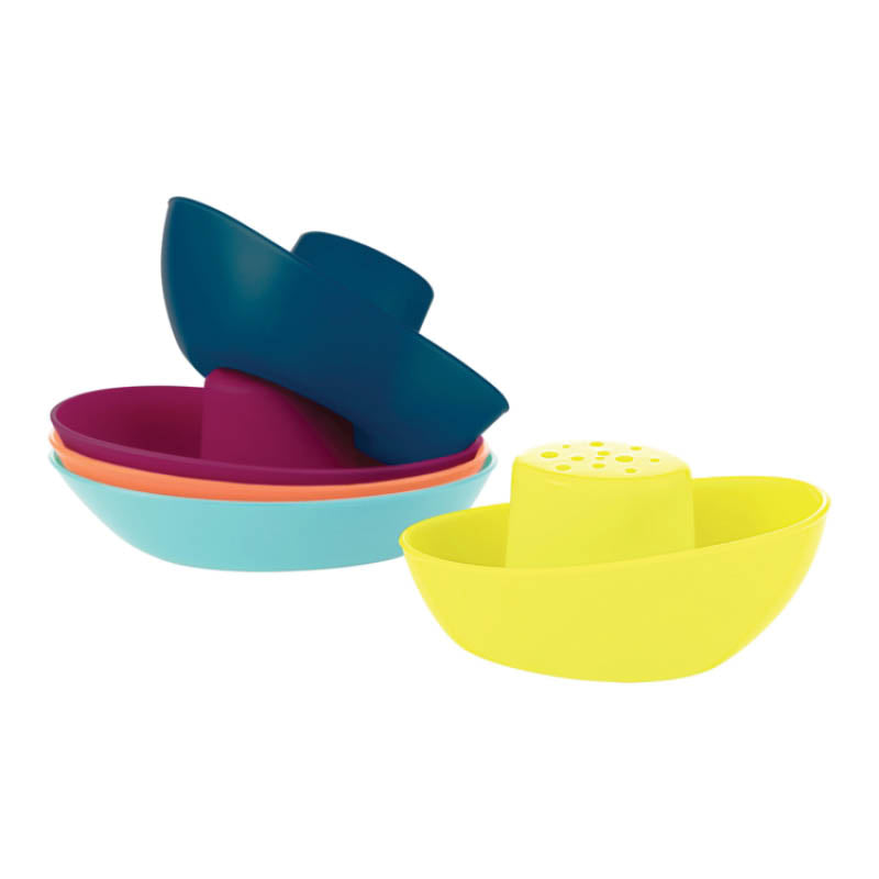 Fleet Stacking Boats Bath Toy navy