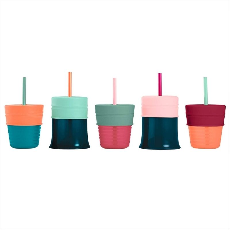 Snug Straw with Lids and Cup - 3 Pack