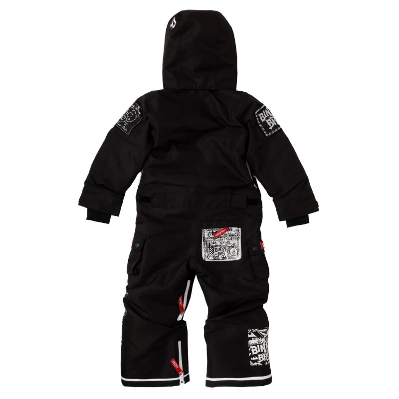 Bnky X Volcom Black Kids Snowsuit