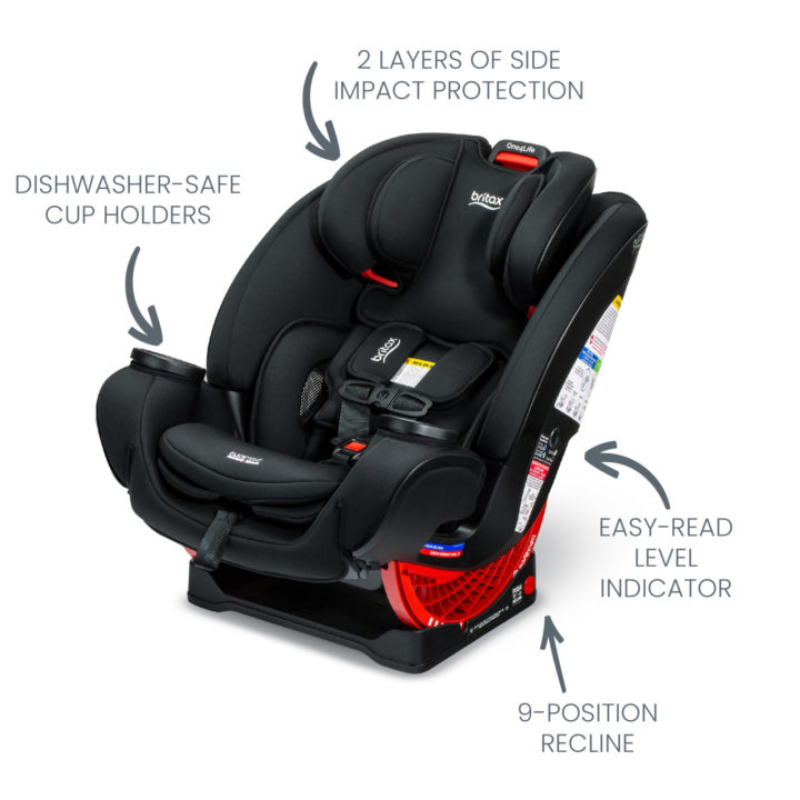 One4Life ClickTight All-in-One Convertible Car Seat - Safewash