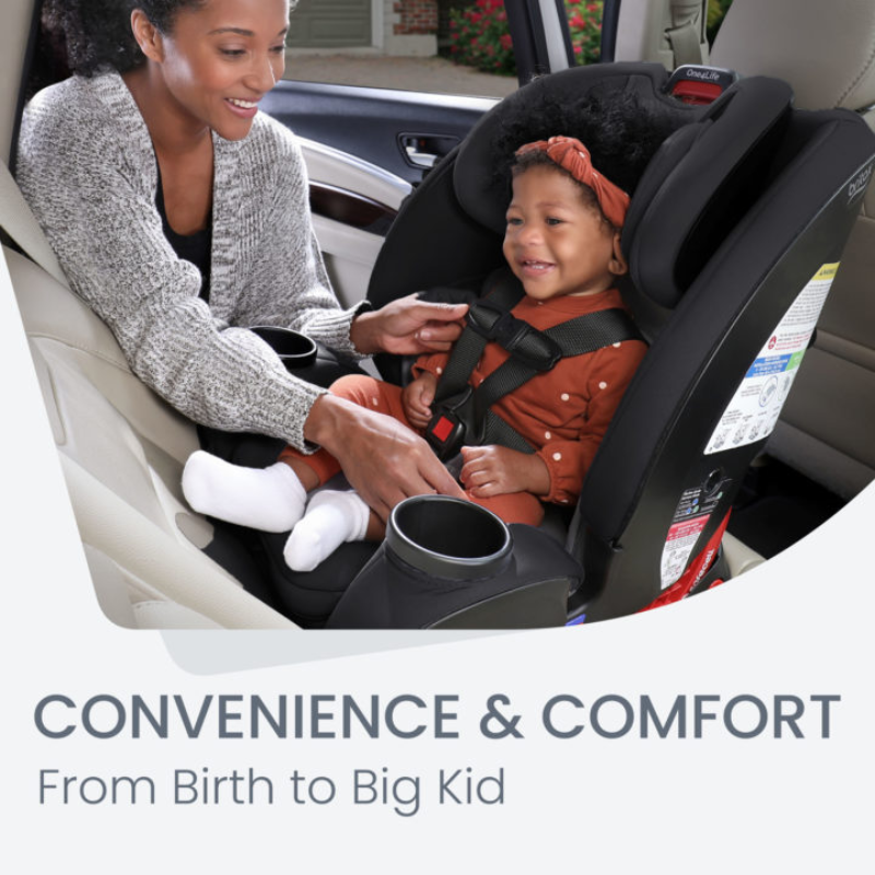 One4Life ClickTight All-in-One Convertible Car Seat - Safewash