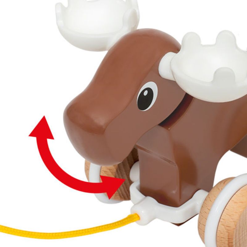 Pull-Along Moose