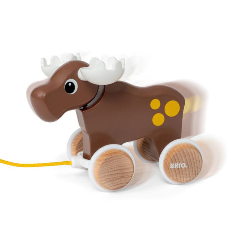 Pull-Along Moose