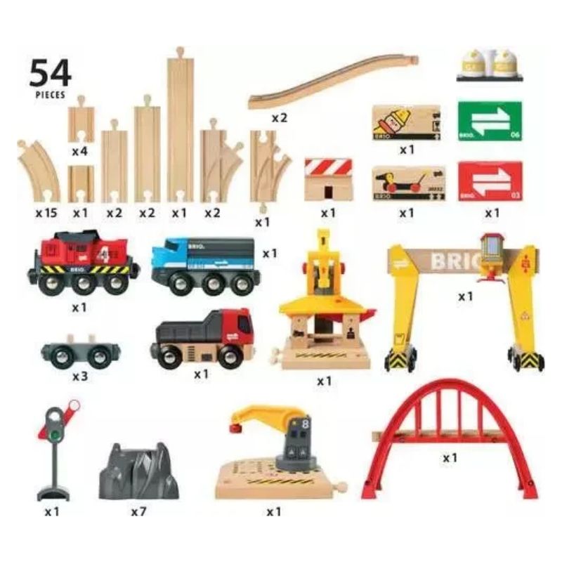 Cargo Railway Deluxe Set