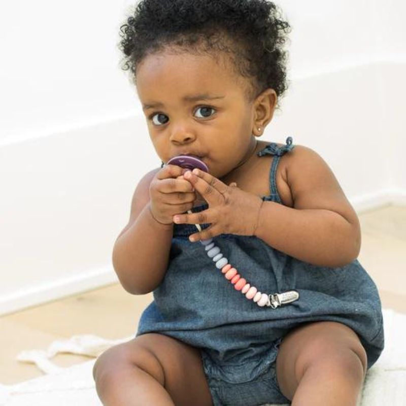 Marble Pacifier Clip