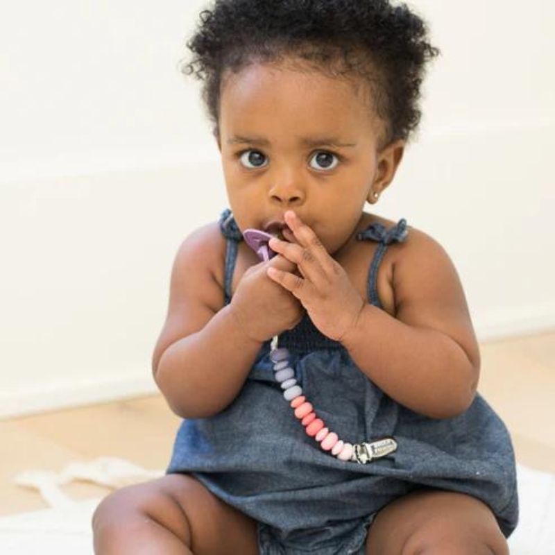 Marble Pacifier Clip