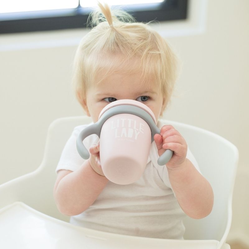 Happy Sippy Cup Little Lady