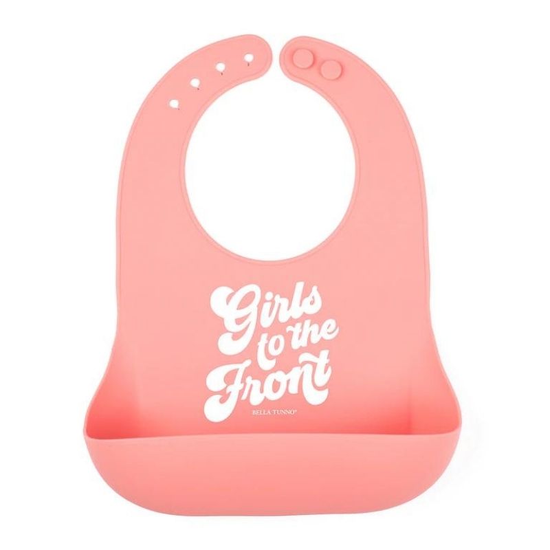 Wonder Bibs girls to the front