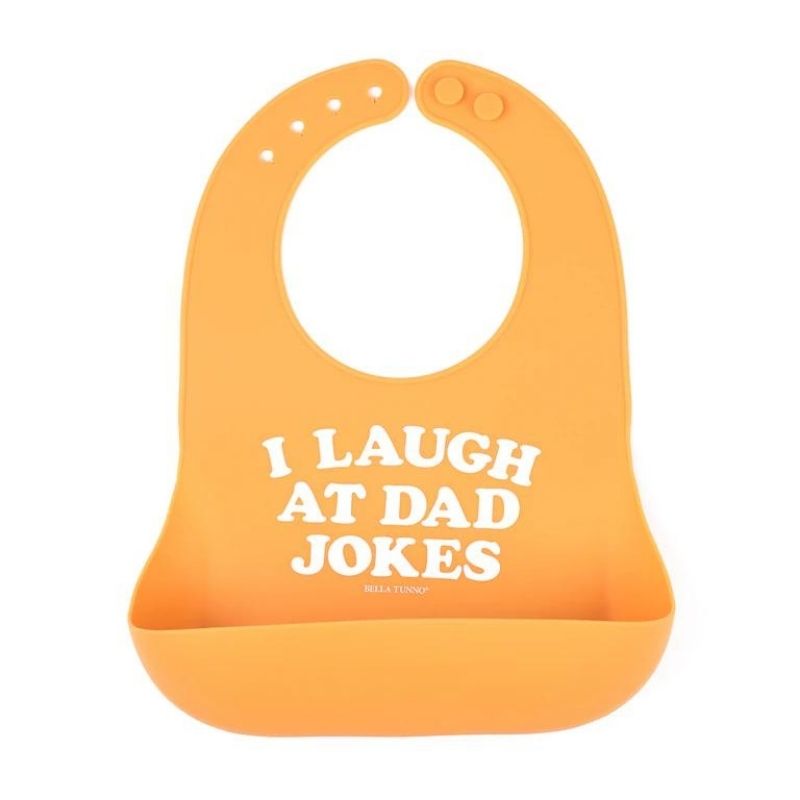 Wonder Bibs I laugh at Dad Jokes