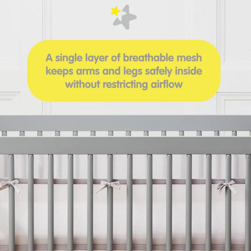 Breathable Mesh Crib Liner