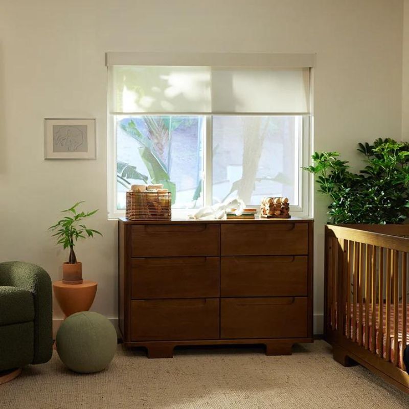 Yuzu 6-Drawer Dresser by Babyletto at $799! Shop now at Nestled by Snuggle Bugz for Nursery & Décor.