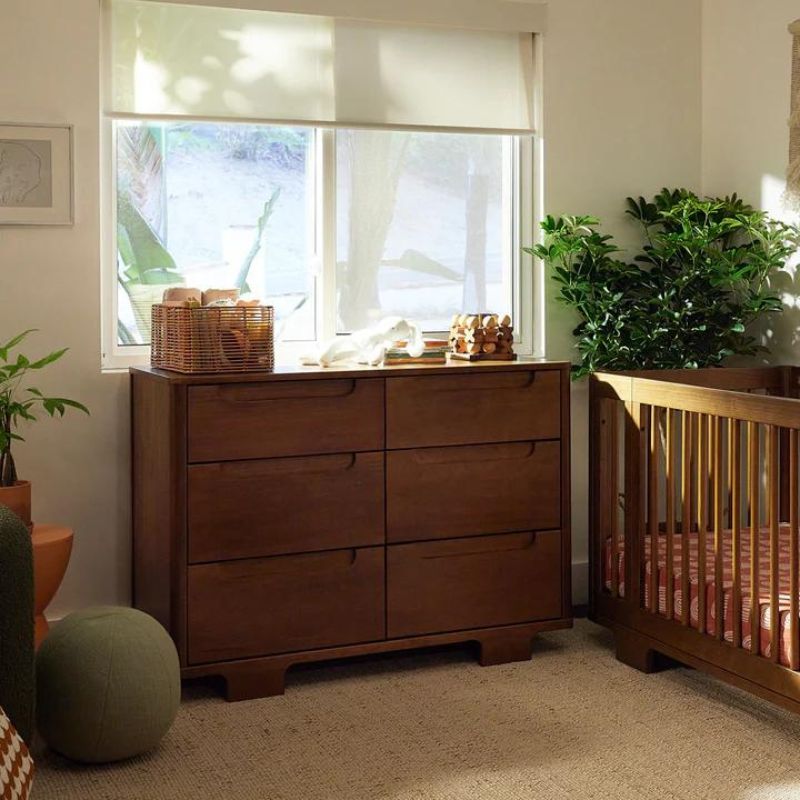 Yuzu 6-Drawer Dresser by Babyletto at $799! Shop now at Nestled by Snuggle Bugz for Nursery & Décor.