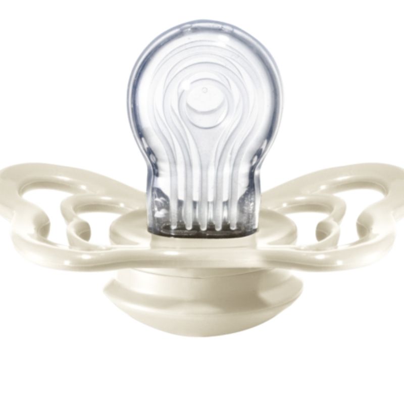 Couture Silicone Pacifiers - 2 Pack Ivory