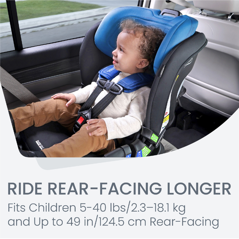 Poplar Convertible Car Seat with ClickTight Installation