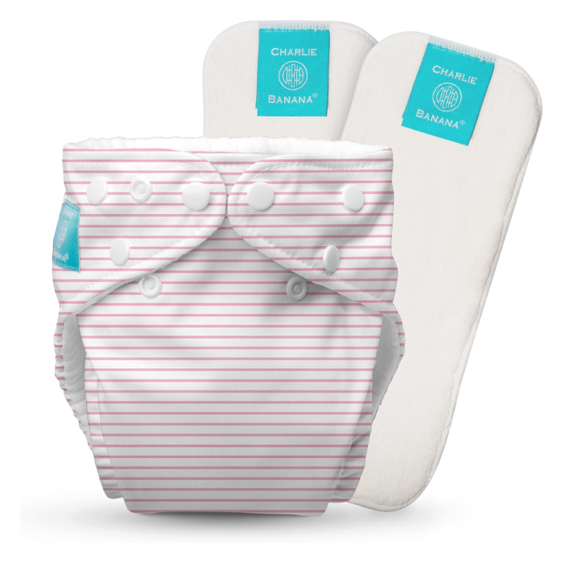 Couche lavable taille unique avec 2 inserts
