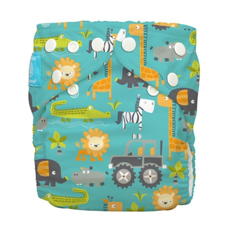 Reusable Cloth Diaper- One Size Gone Safari