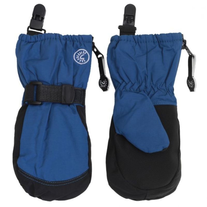 Zipper Mittens with Clips