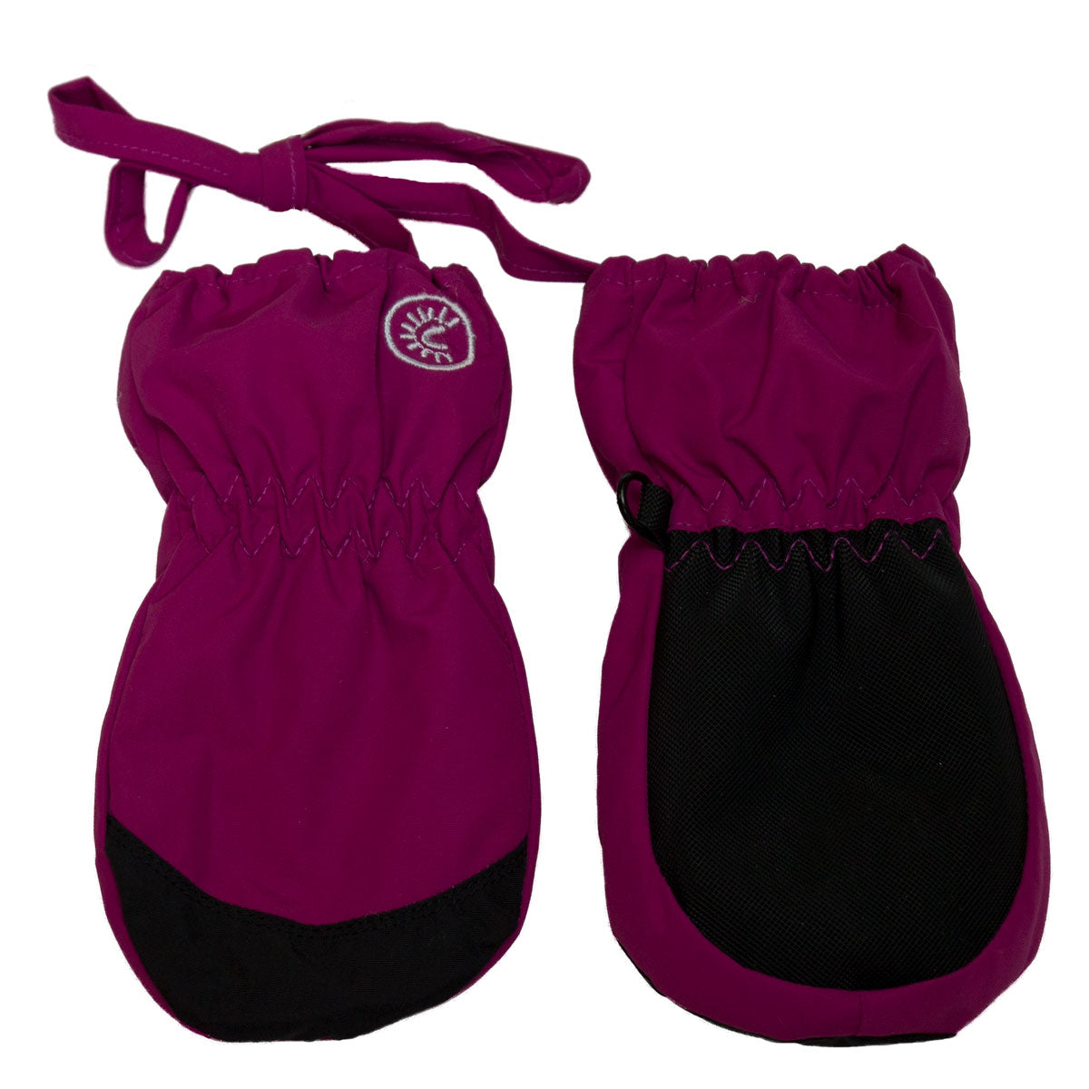 No Thumb Mitts Fuschia