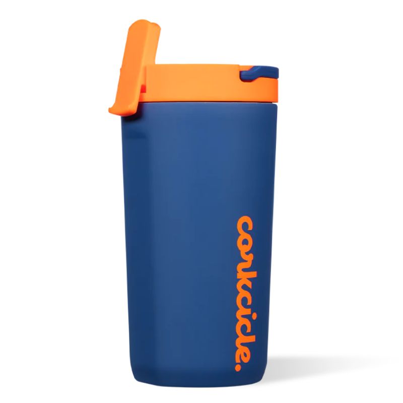 12oz Kids Cup with Lid Electric Navy