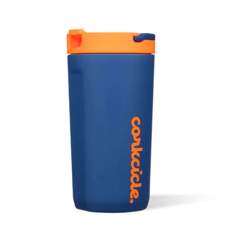 12oz Kids Cup with Lid Electric Navy