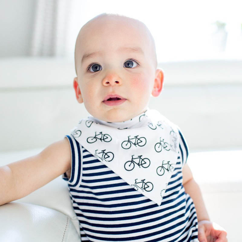 Bandana Drool Bibs - 4 Pack