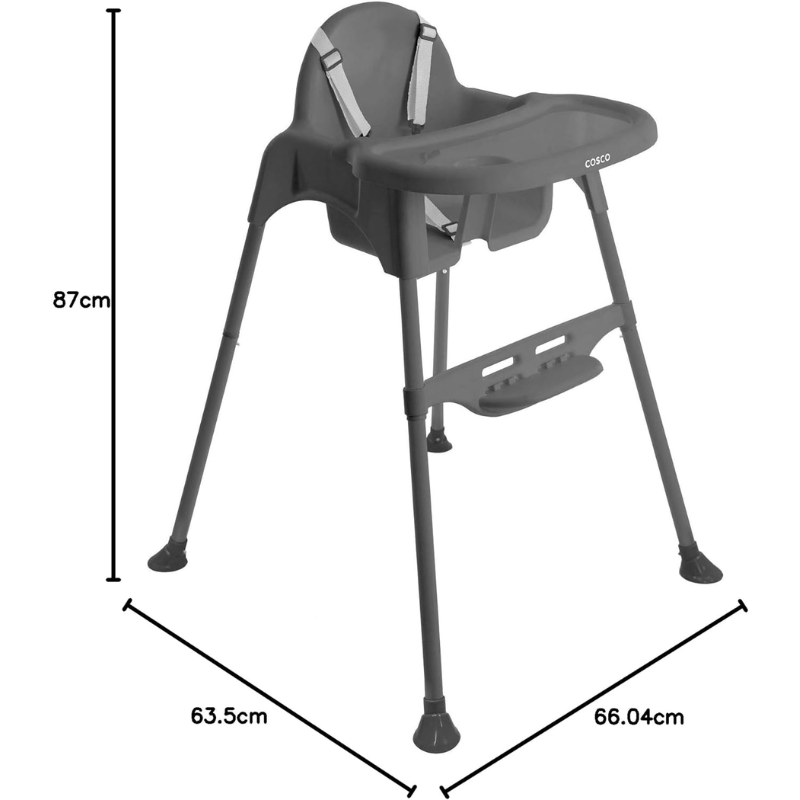 Canteen High Chair With Footrest