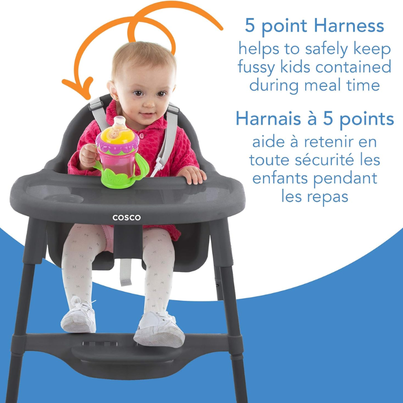 Canteen High Chair With Footrest