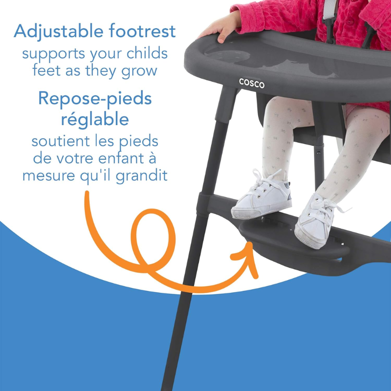 Canteen High Chair With Footrest