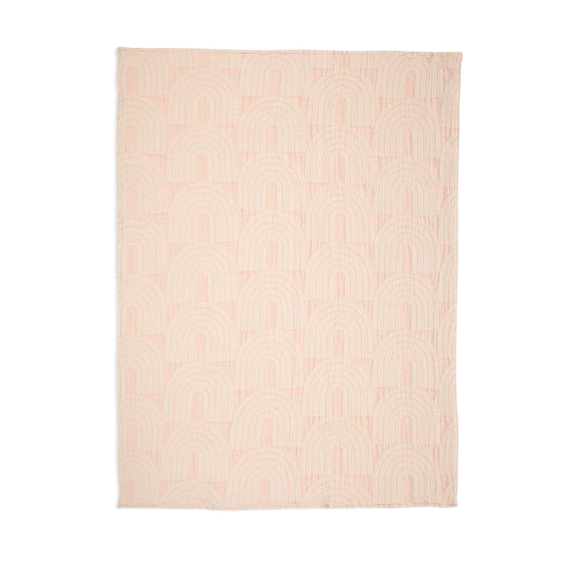 Couverture en mousseline jacquard