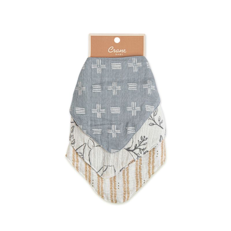 Muslin Bib Set - 3 Pack