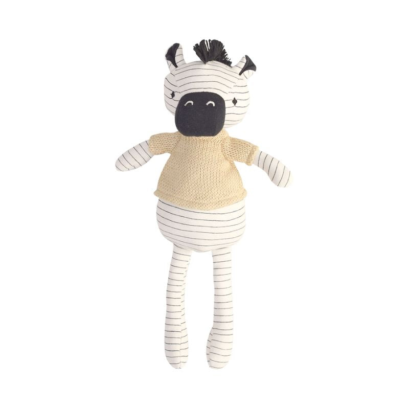 Jouet en peluche zèbre zoulou