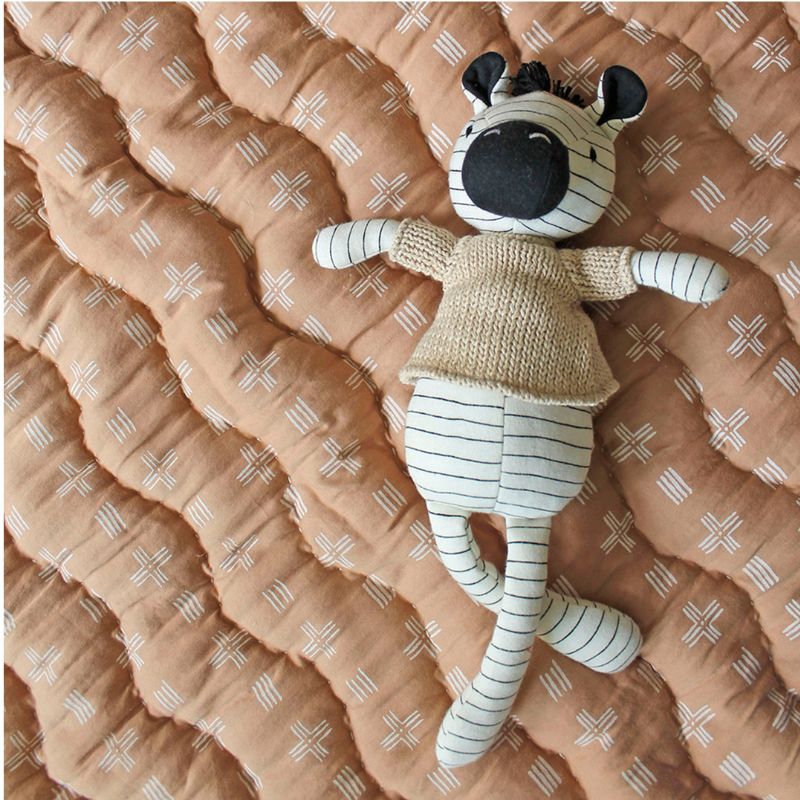 Jouet en peluche zèbre zoulou