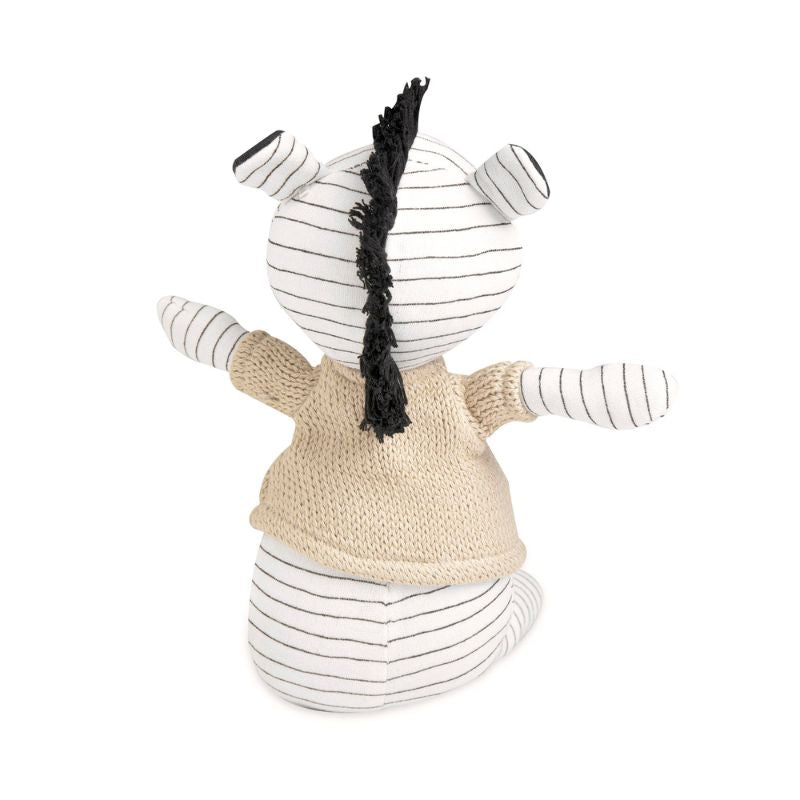 Jouet en peluche zèbre zoulou