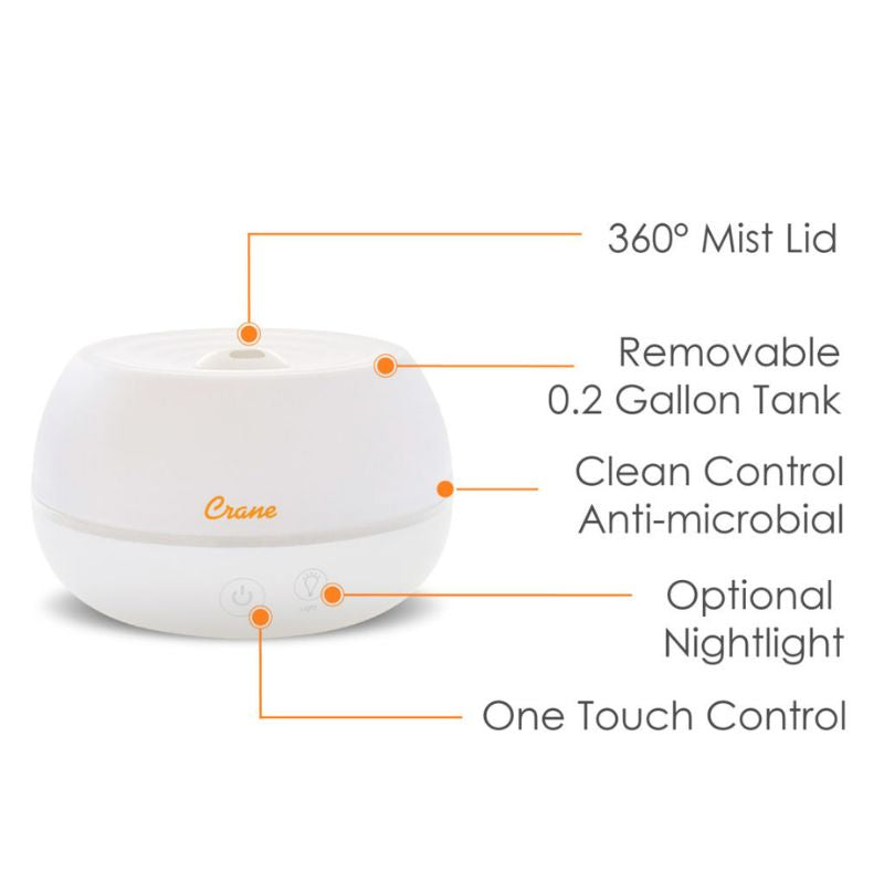 2-in-1 Cool Mist Humidifier and Aroma Diffuser