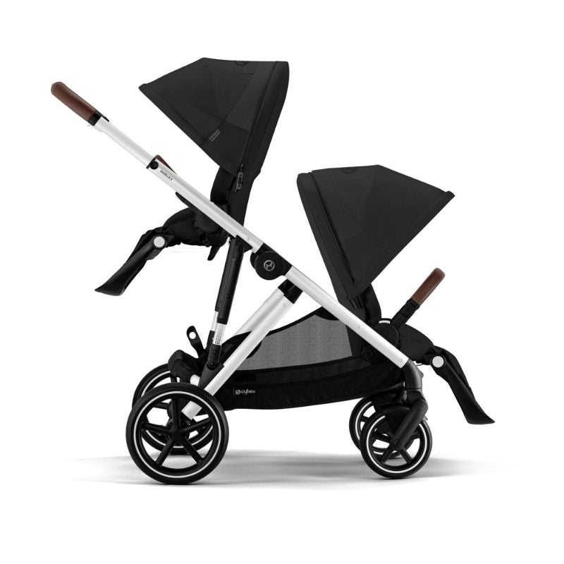 Gazelle S 2023 Stroller Moon Black Seat/Silver Frame