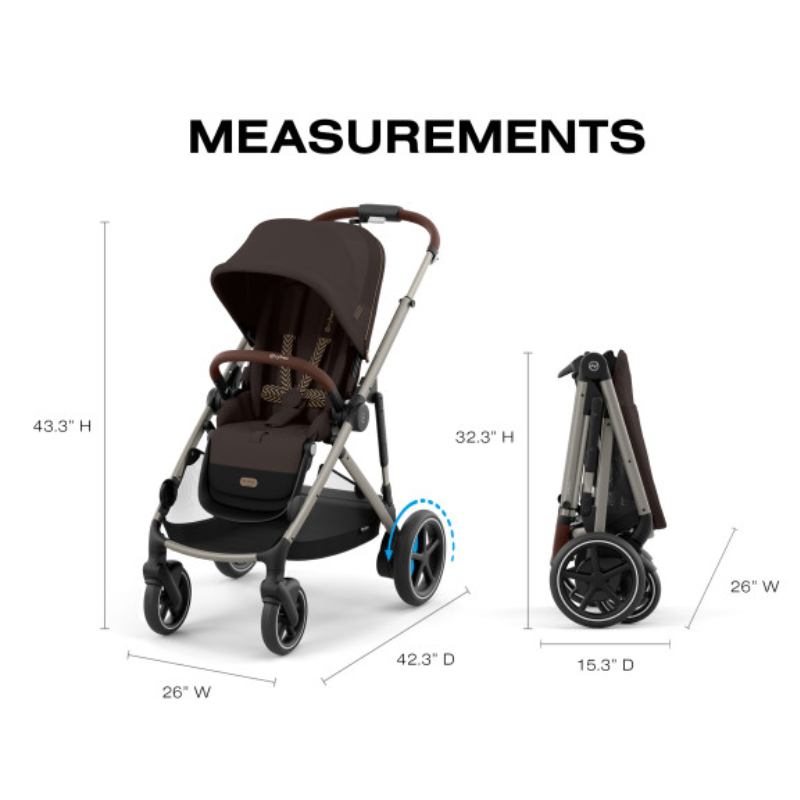 e-Gazelle S Electric Stroller