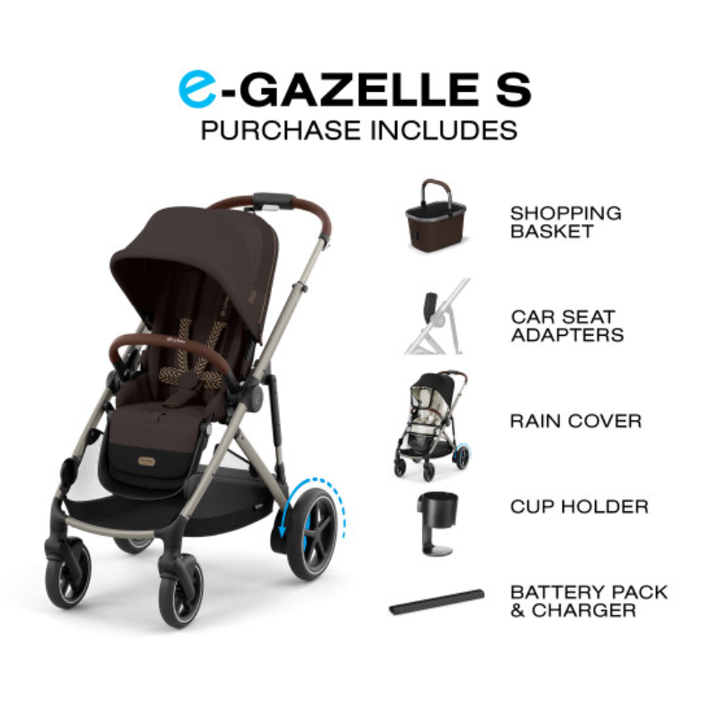 e-Gazelle S Electric Stroller