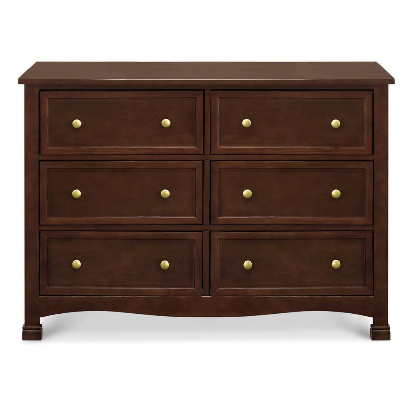 Kalani 6 Drawer Double Wide Dresser by DaVinci at $599! Shop now at Nestled by Snuggle Bugz for Nursery & Décor.