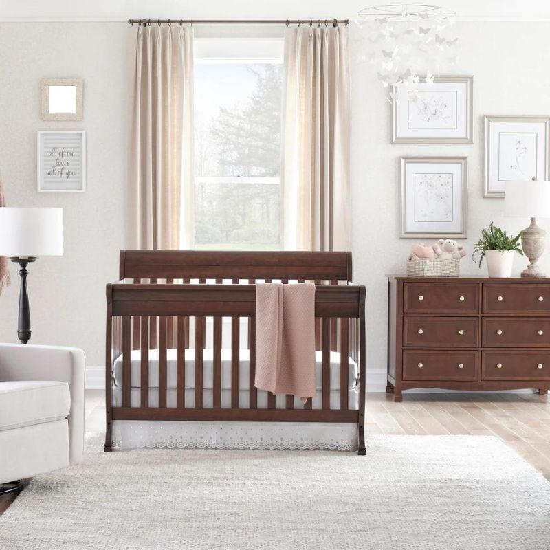 Kalani 6 Drawer Double Wide Dresser by DaVinci at $599! Shop now at Nestled by Snuggle Bugz for Nursery & Décor.