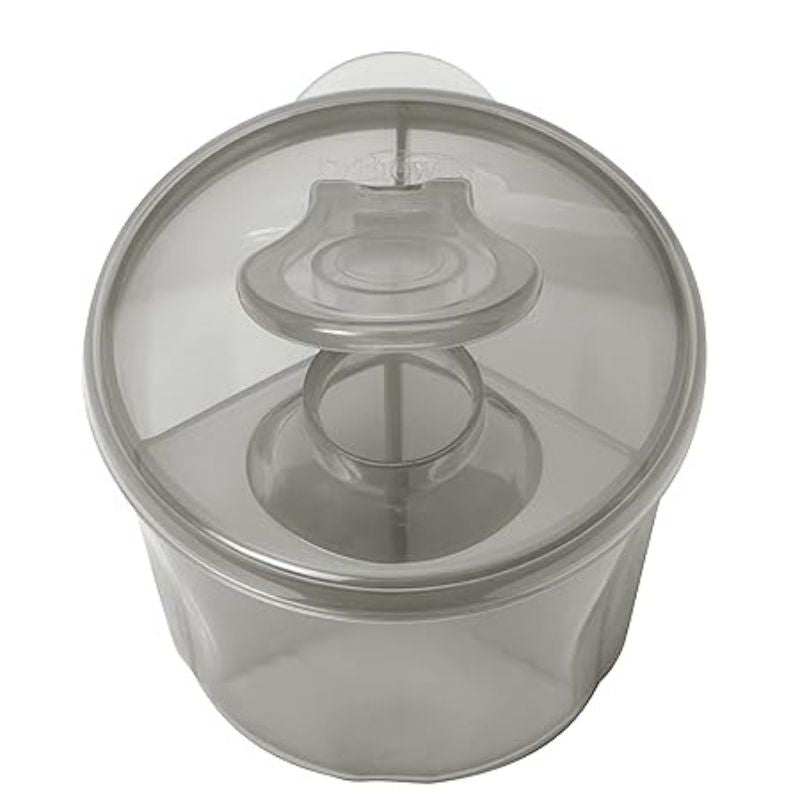 Distributeur de formule de voyage avec couvercle