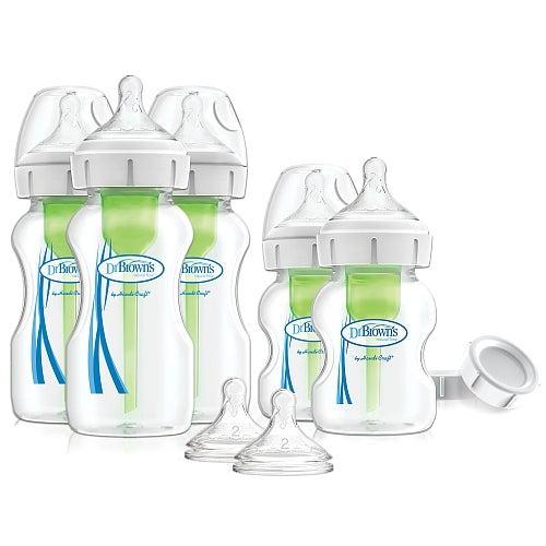 Options+ Wide Neck Newborn Feeding Set
