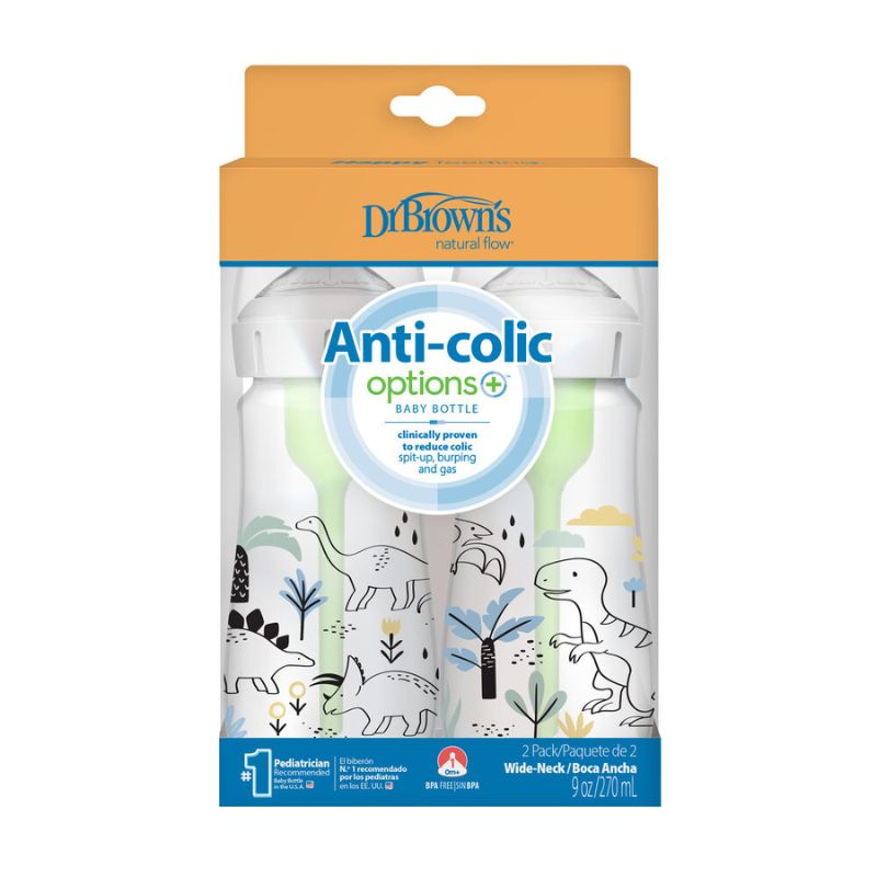 9oz Options+ Wide Neck Bottle - 2 Pack