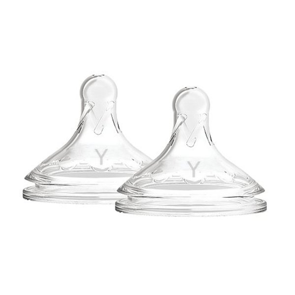 Options+ Wide Neck Nipples - 2 Pack