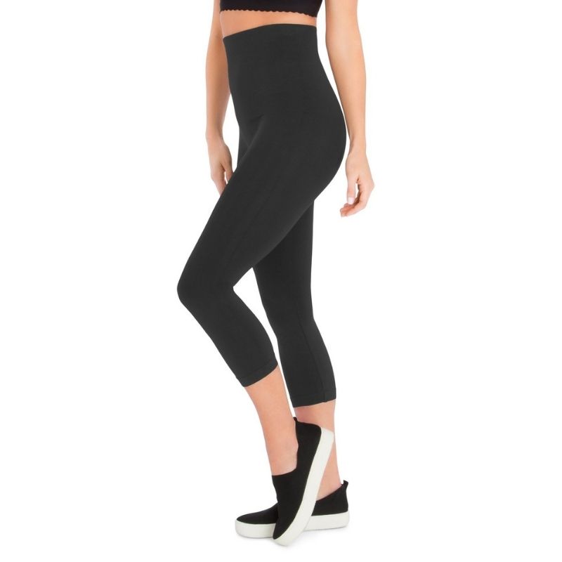 Mother Tucker Capri Leggings Steel