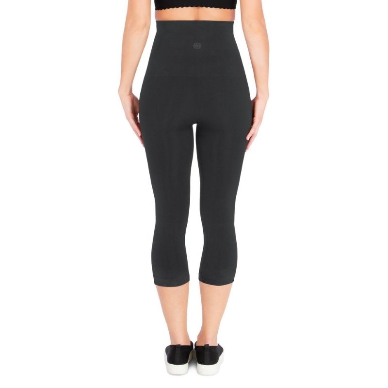 Mother Tucker Capri Leggings Steel