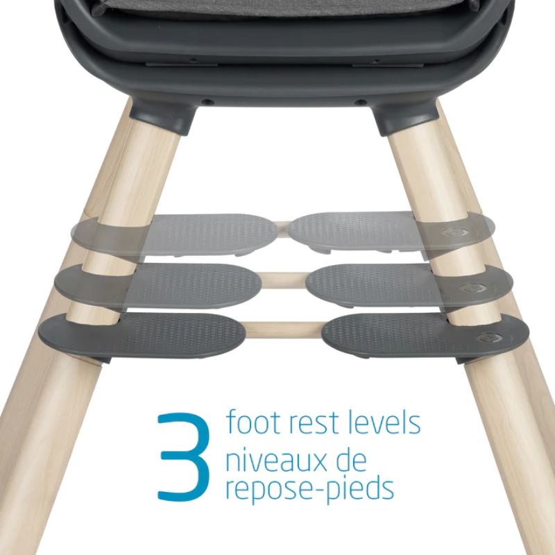 Moa 8-in-1 High Chair - Beyond Graphite
