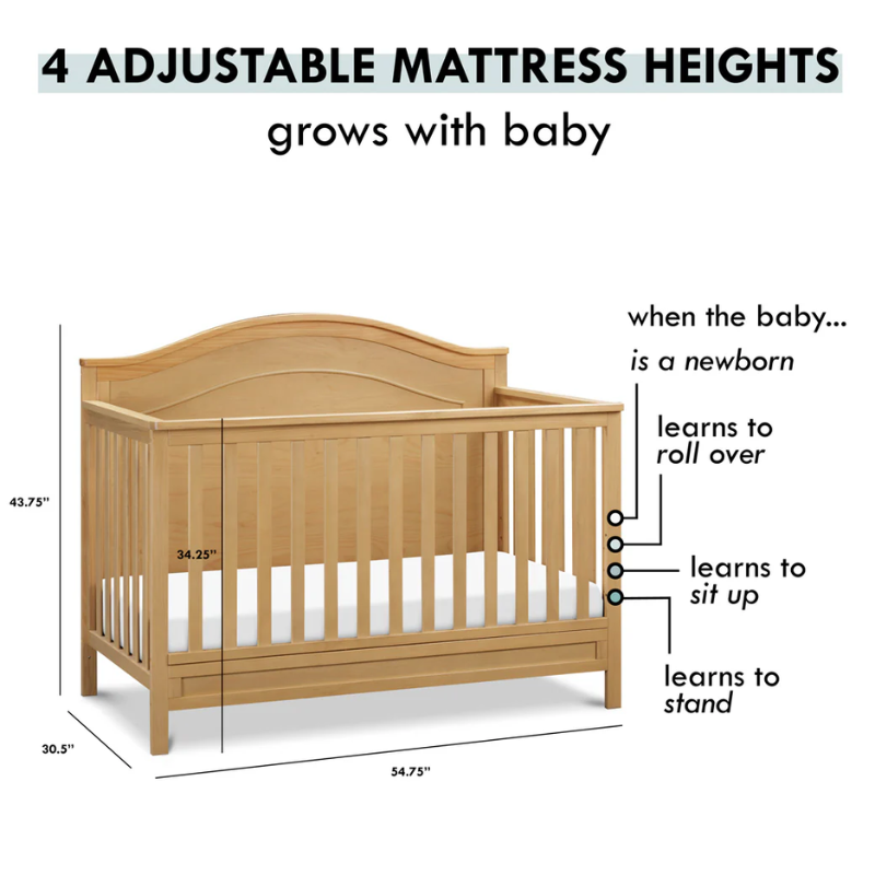 Charlie 4-in-1 Convertible Crib