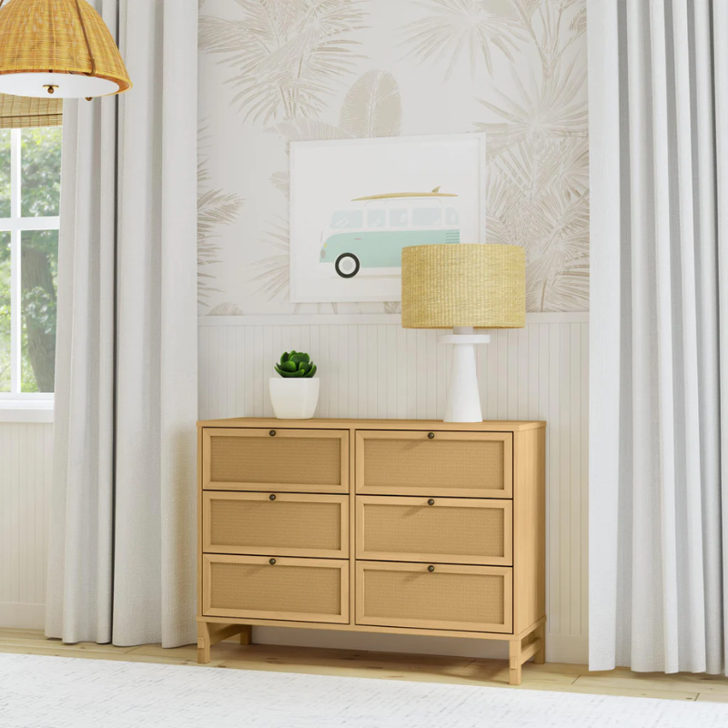 Margot 6-Drawer Dresser by DaVinci Baby at $549! Shop now at Nestled by Snuggle Bugz for Dressers.