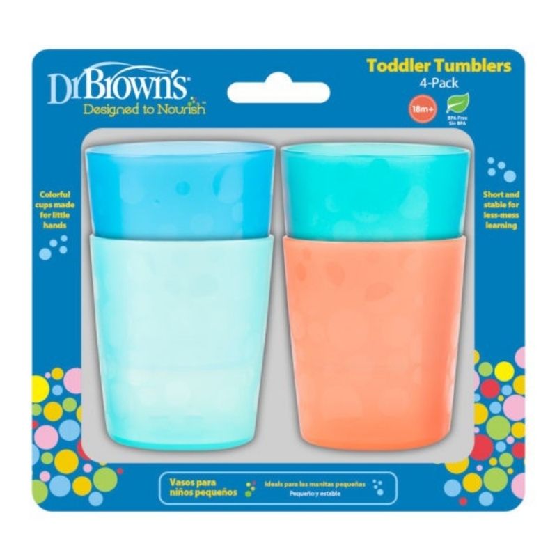Toddler Tumblers - 4 Pack