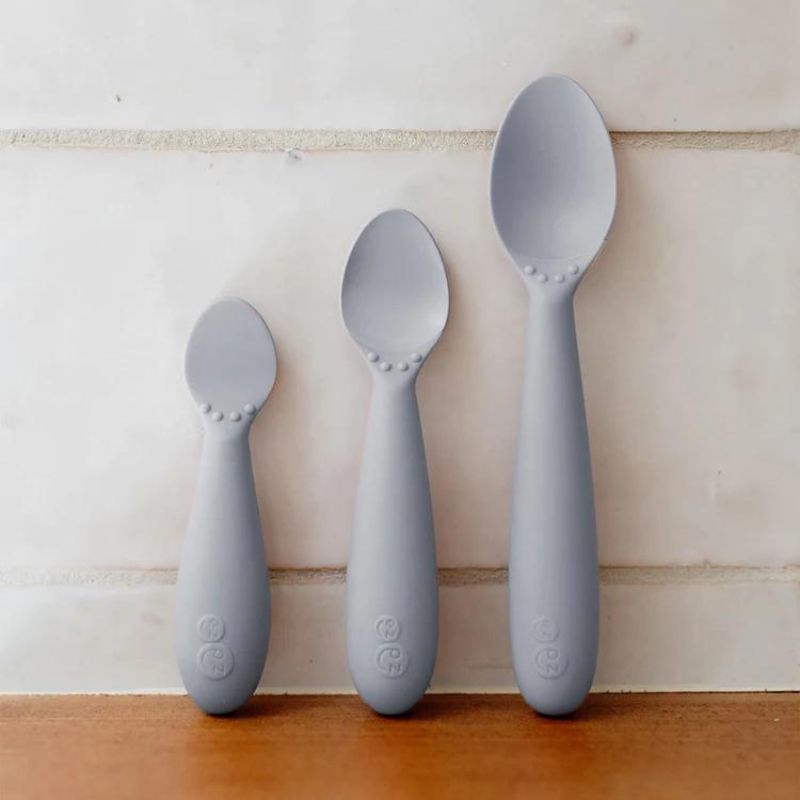 Developmental Utensil Set Pewter